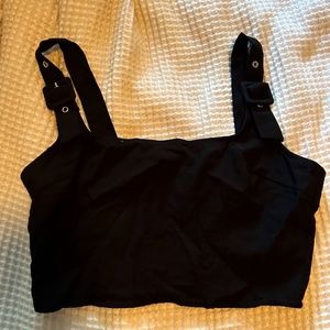 Black Crop Top